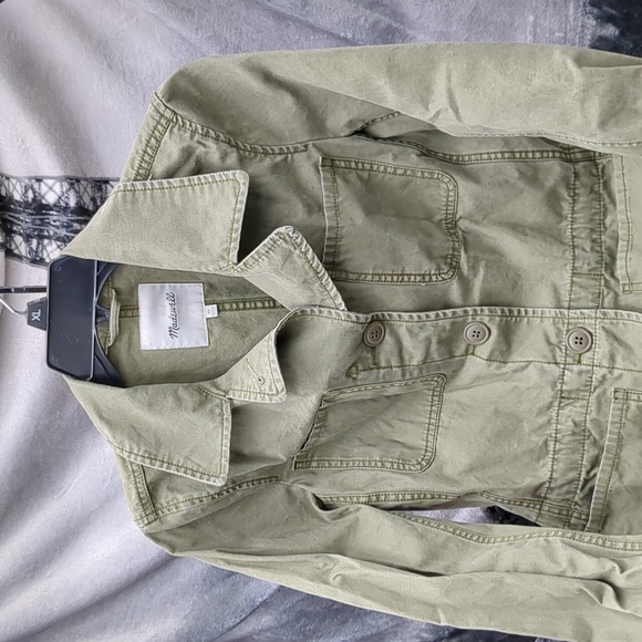 Madewell ladies Khaki green jacket - Picture 2 of 9